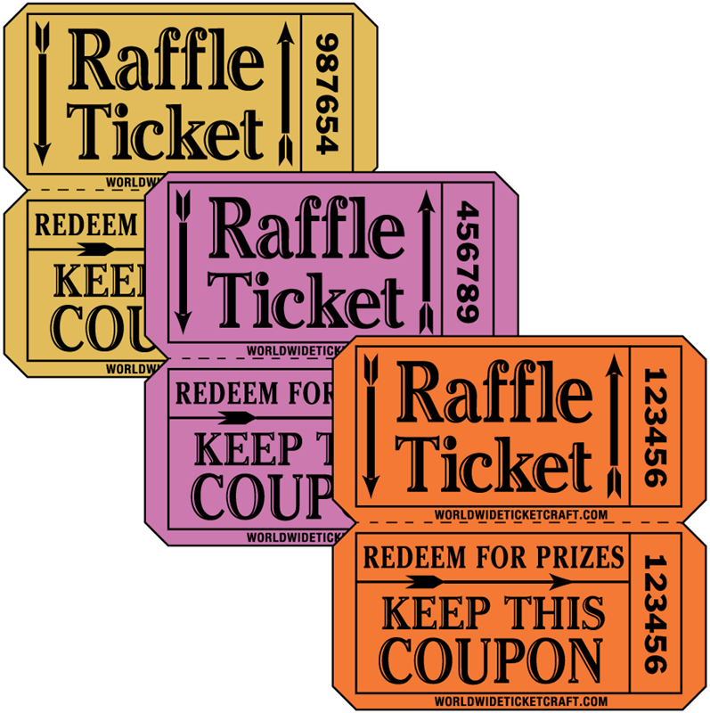 $22.98 for 2,000 double roll tickets for raffles.
Part Number: RT018