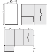 4-Color, CD/DVD Holders with Self Mailing Capability | Presentation ...